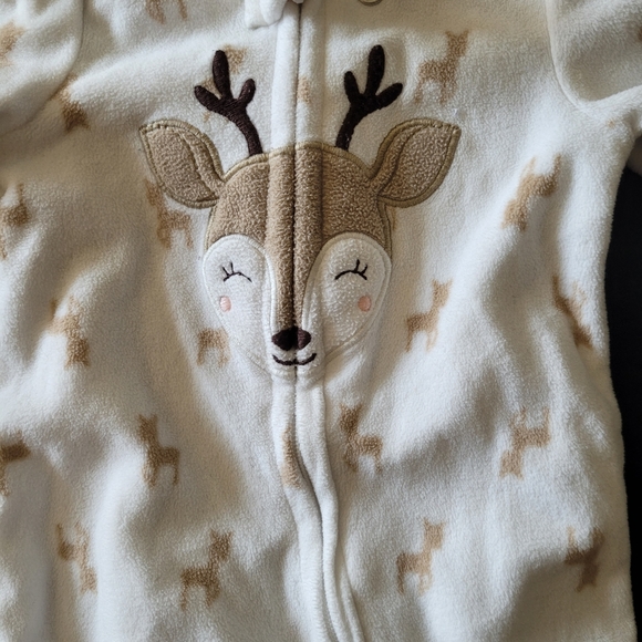 Footed fleece sleeper - Picture 3 of 3